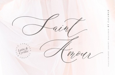 Saint Amour Script Font