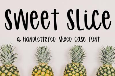 SALE - Sweet Slice Font Free Download