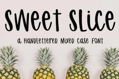 SALE - Sweet Slice Font