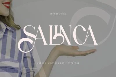 SALINCA Unique Serif Typeface