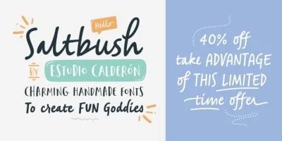 Saltbush Font