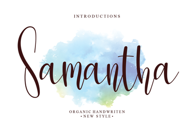 Samantha | Script font Free Download