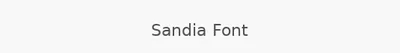 Sandia Font