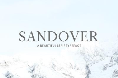 Sandover Serif Font Family Free Download