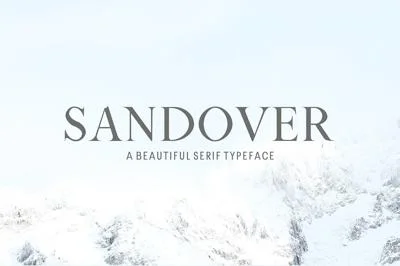 Sandover Serif Font Family
