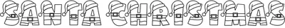 Santa Christmas 4 Font