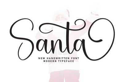 Santa | Script Font Free Download