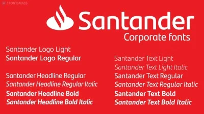 Santander - Corporate Font