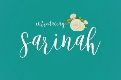 Sarinah Font