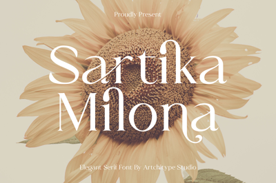 Sartika Milona - Elegant Serif Font Free Download