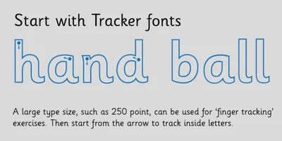 Sassoon Handwriting Starter Font