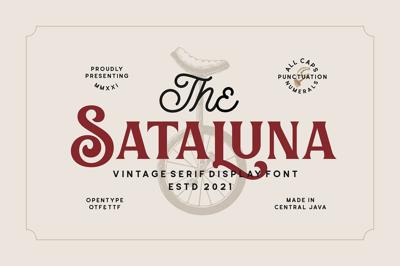 Sataluna Font Free Download