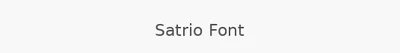 Satrio Font