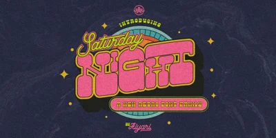 Saturday Night Font
