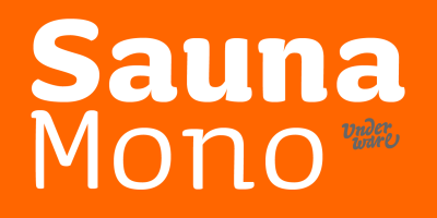 Sauna Mono Pro Font