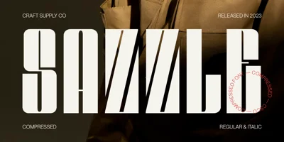 Sazzle Font