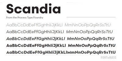 Scandia Font