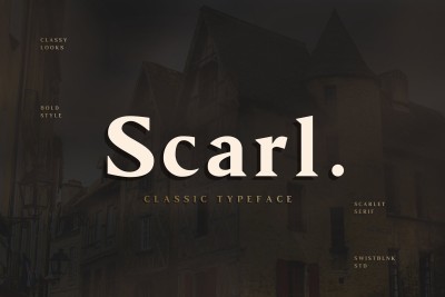 Scarllet Serif Font