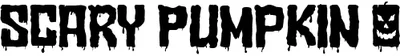 Scary Pumpkin Font