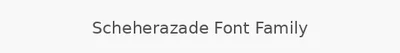 Scheherazade Font Family