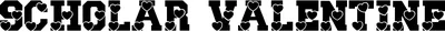 Scholar Valentine Font