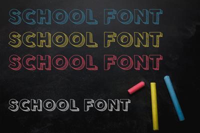 School Font Free Download