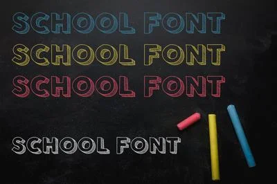 School Font