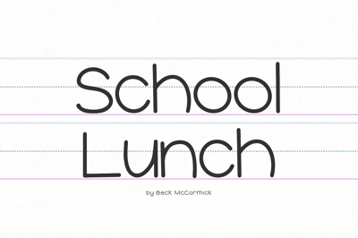 School Lunch Sans Free Download