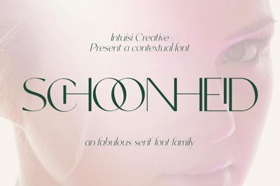 Schoonheid - Thick and Thin Font Free Download