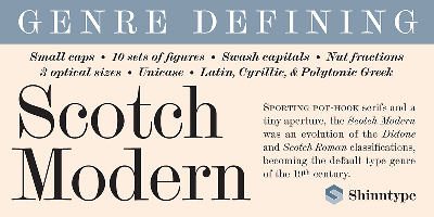 Scotch Modern Font Free Download