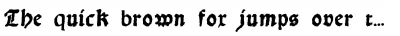 Scoto Koberger Fraktur N11 Font