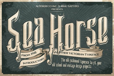 Sea Horse Font