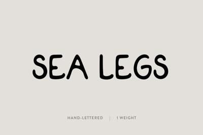 Sea Legs: A Hand-Lettered Font Free Download