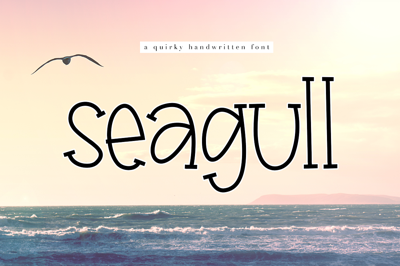 Seagull - A Handwritten Font Free Download