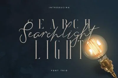 Searchlight - font trio