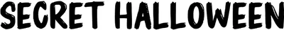 Secret Halloween Font