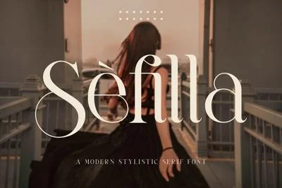 Sefilla | Modern Stylistic serif Font