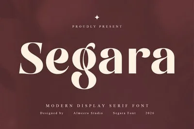 Segara – Display Serif Font