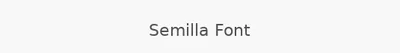 Semilla Font