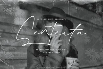 Sentcita Modern Script