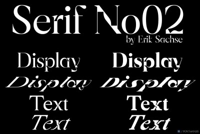 Serif No02 Font