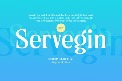 Servegin Font