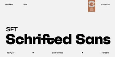 SFT Schrifted Sans Font