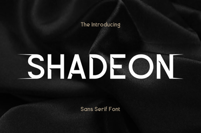 Shadeon Sans Serif Font Free Download