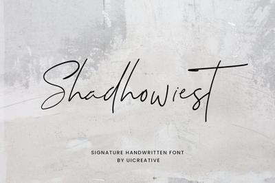 Shadhowiest Handwritten Font Free Download