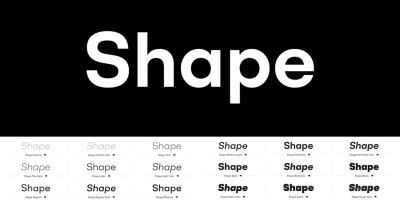 Shape Font