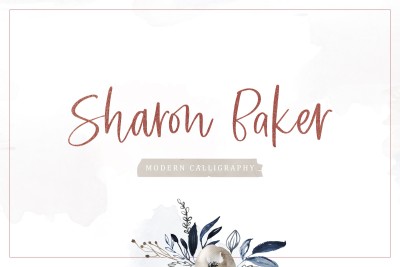 Sharon Baker Font