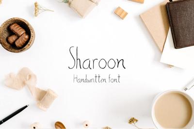 Sharoon Handwritten Sans Serif Font Free Download