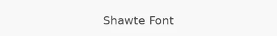 Shawte Font