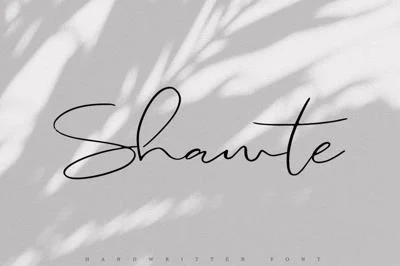 Shawte Font